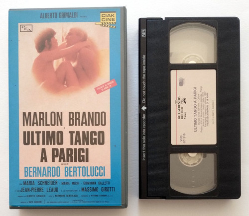 Vhs ultimo tango parigi - vhs,