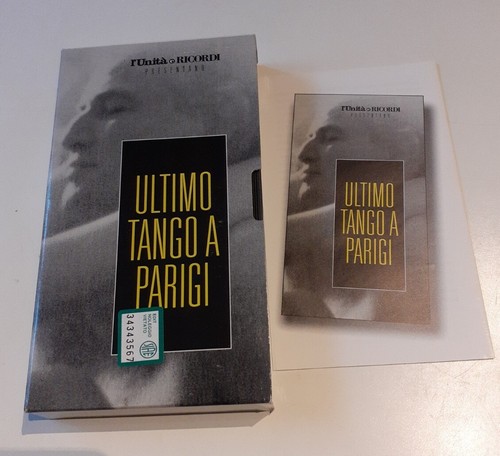 Ultimo tango parigi vhs - tango,