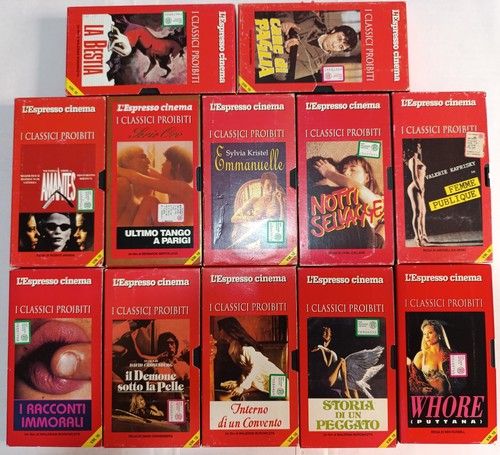 Vhs tra cui ultimo tango - 12,