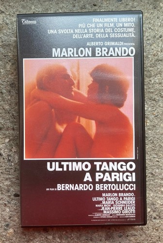 Vhs bertolucci brando - bertolucci,